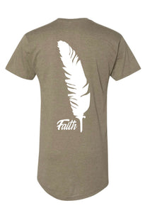 Men's Faith Collection Extended T-Shirt