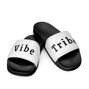 Comfortable Vibe Tribe Slides in black or white